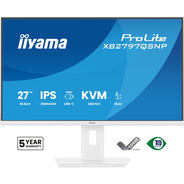 iiyama ProLite XB2797QSNP-W1 27" QHD 75 Hz IPS