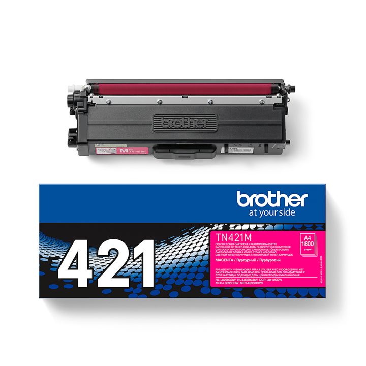 Brother TN-421M cartucho de tóner 1 unidade(s) Original Magenta