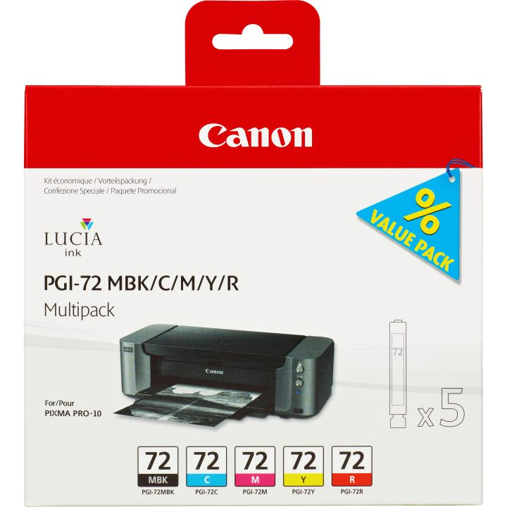 Canon 6402B009 ink cartridge 5 piece(s) Original Standard Yield Cyan…
