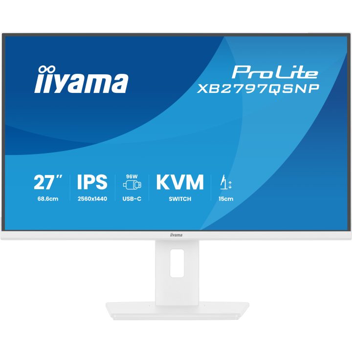 Monitor iiyama ProLite XB2797QSNP-W1 27" QHD 75 Hz IPS