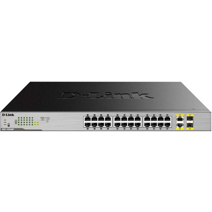 D-Link DGS-1026MP Unmanaged Gigabit Ethernet (10/100/1000) Power over…