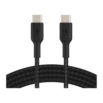 Cable USB-C Belkin 1m-macho-macho-negro (CAB004BT1MBK)