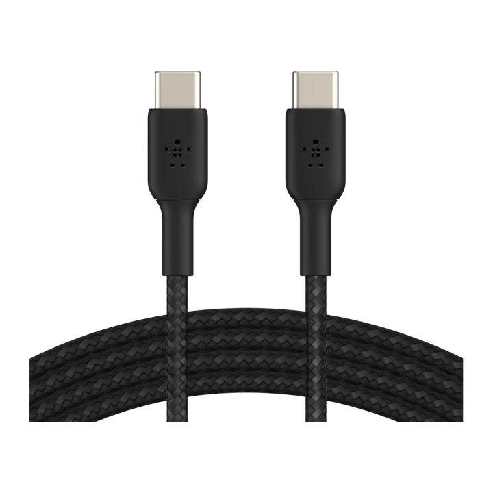 Cable USB-C Belkin 1m-macho-macho-negro (CAB004BT1MBK)