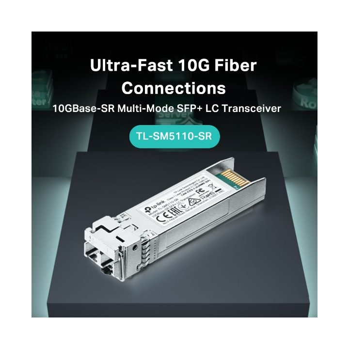 TP-Link Omada SM5110-SR Fiber Optic Transceiver Module 10000 Mbit/s…