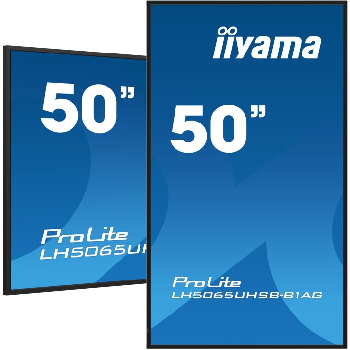 iiyama LH5065UHSB-B1AG Signage Display Flat Panel for Digital Signage…