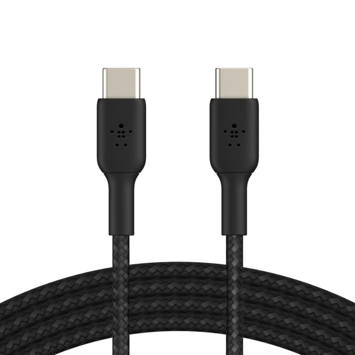 Cable USB-C Belkin 1m-macho-macho-negro (CAB004BT1MBK)