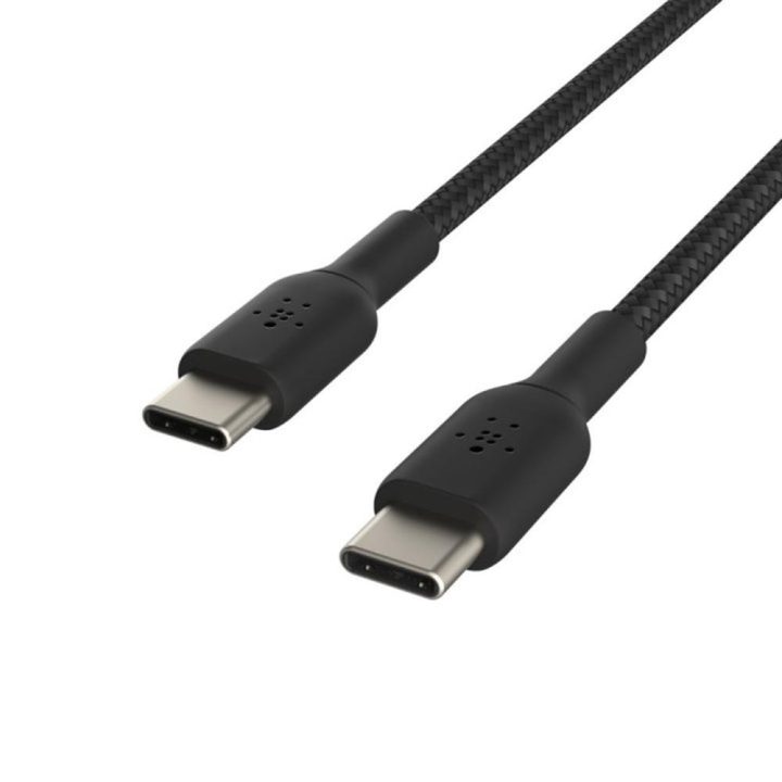 Cabo USB-C Belkin 1m-macho-macho-negro (CAB004BT1MBK)