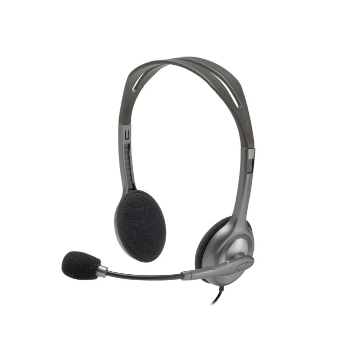 Logitech H110 wired over-ear headphones