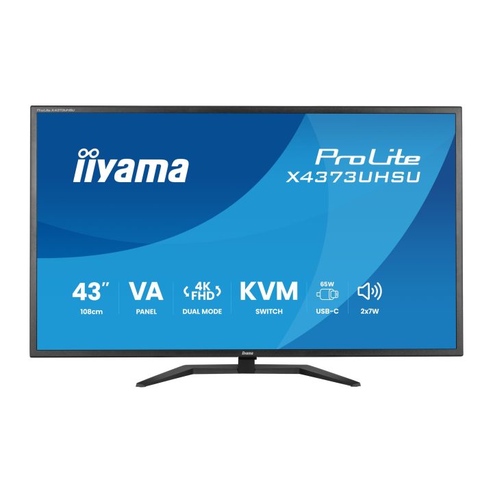 iiyama ProLite X4373UHSU-B2 ecrã para PC 42,5" 3840 x 2160 Pixéis 4K…