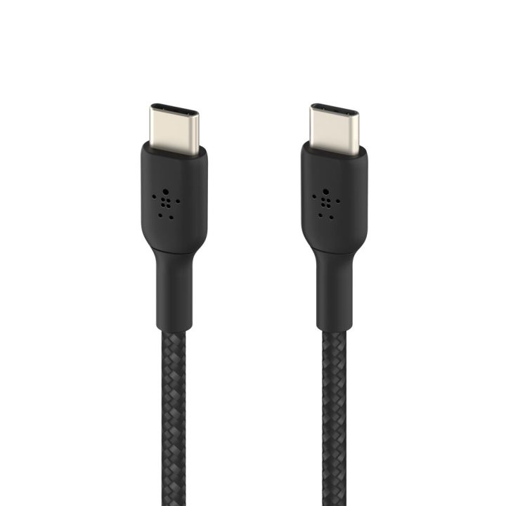 Cable USB-C Belkin 1m-macho-macho-negro (CAB004BT1MBK)