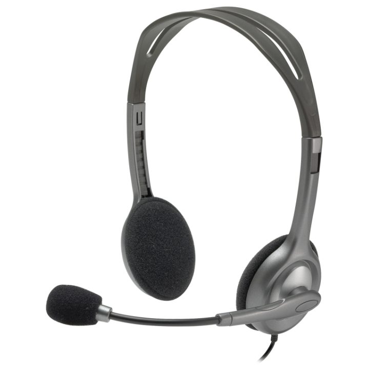 Logitech H110 auscultadores de diadema com cabo