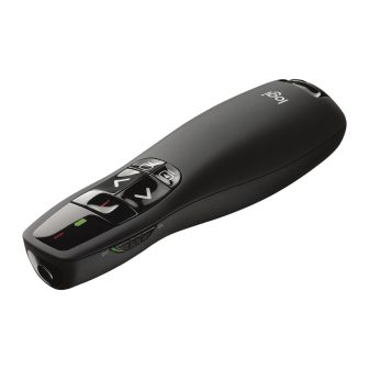 Logitech R400 apuntador inalámbricos RF Negro