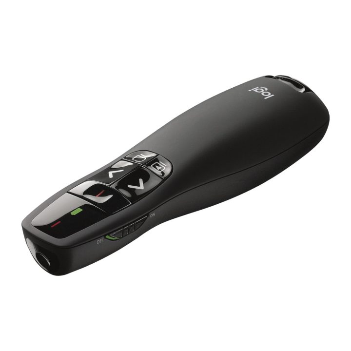 Logitech R400 Wireless RF Presenter Black