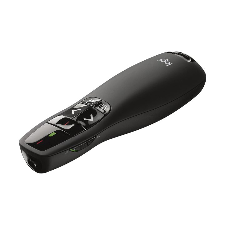 Logitech R400 Wireless RF Presenter Black