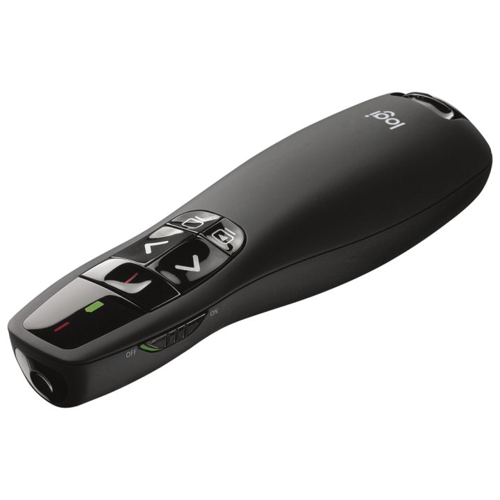 Logitech R400 Wireless RF Presenter Black