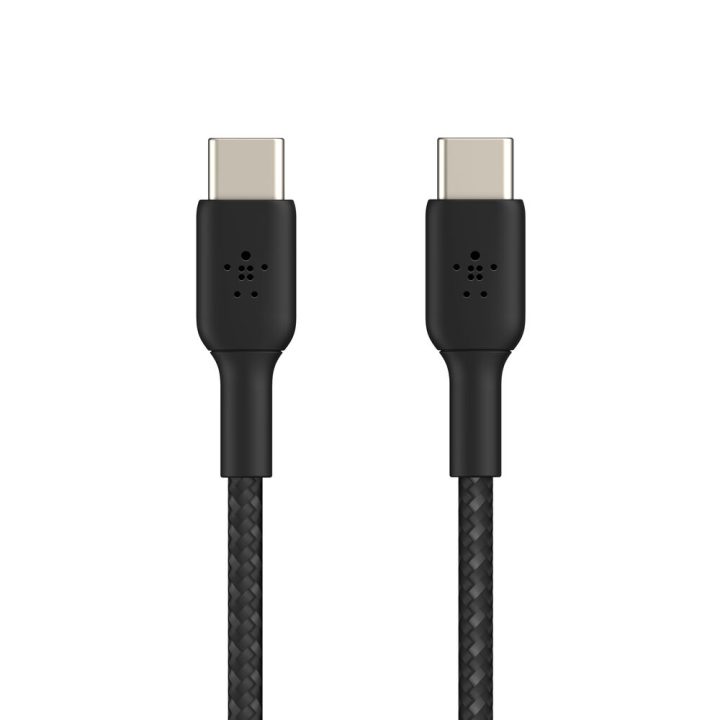 Cable USB-C Belkin 1m-macho-macho-negro (CAB004BT1MBK)