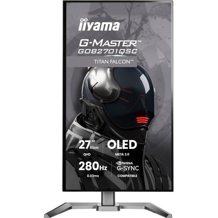 Monitor iiyama G-MASTER GOB2701QSC-B1 27" QHD 280 Hz