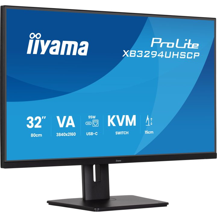 Monitor iiyama ProLite XB3294UHSCP-B1 32" 4K UHD VA
