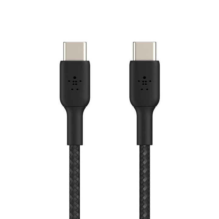 Cable USB-C Belkin 1m-macho-macho-negro (CAB004BT1MBK)