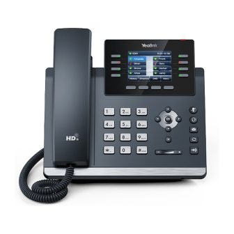 Yealink SIP-T44U Telefone IP Cinzento 8 linhas LCD Wi-Fi