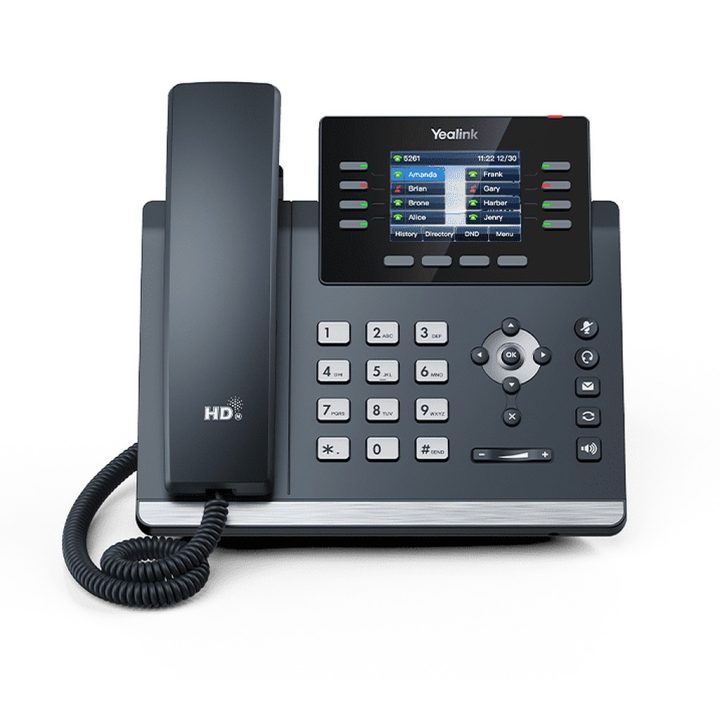 Yealink SIP-T44U IP Phone Gray 8 Lines LCD Wi-Fi