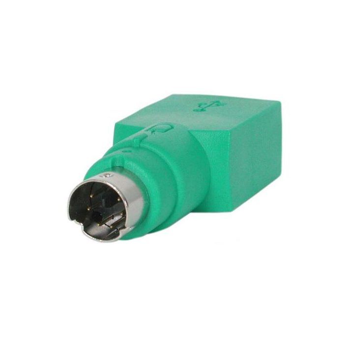 StarTech.com Replacement USB to PS2 Mouse Adapter Green