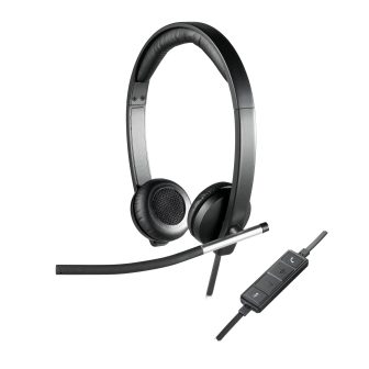 Logitech H650E auriculares de diadema con cable