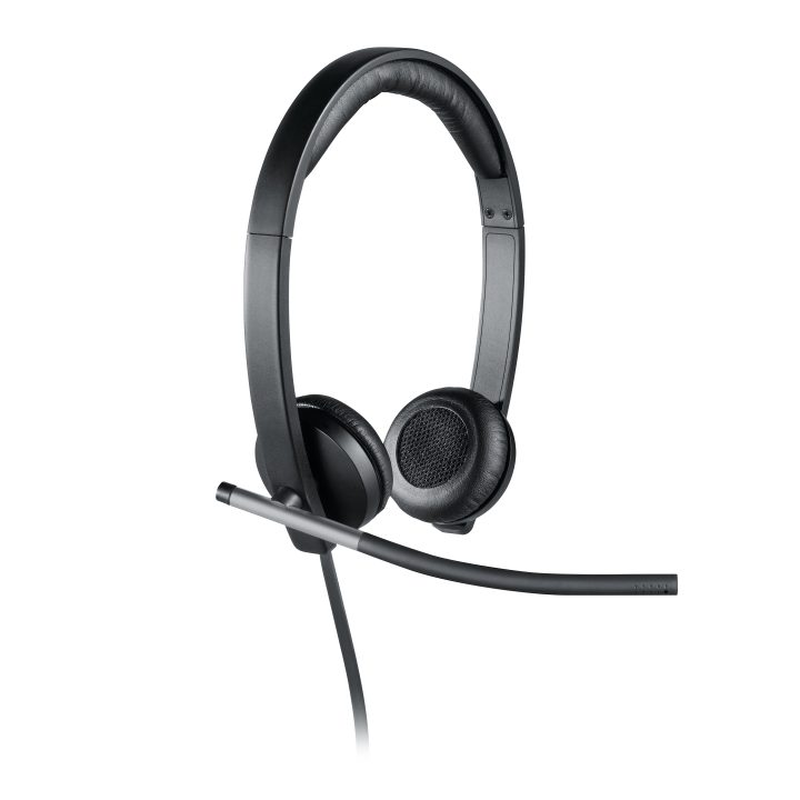 Logitech H650E auscultadores de diadema com cabo