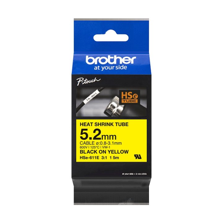 Brother HSE-611E fita para impressora de etiquetas