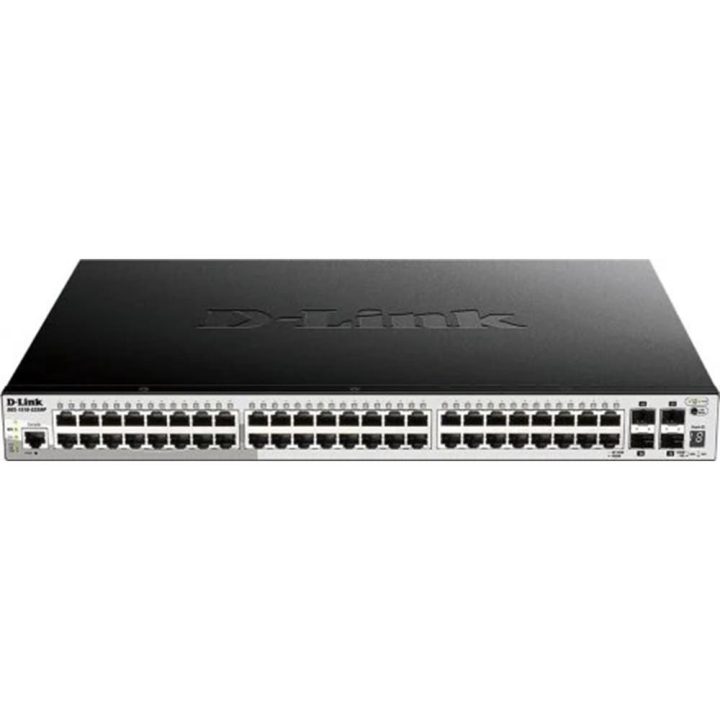 D-Link DGS-1510-52XMP Managed L3 Gigabit Ethernet (10/100/1000) Power…