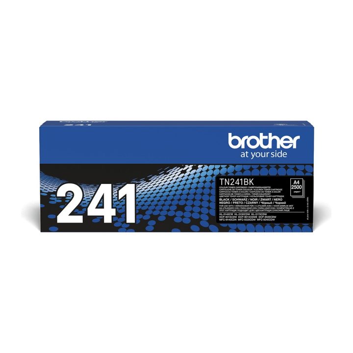 Brother TN-241BK cartucho de tóner 1 pieza(s) Original Negro