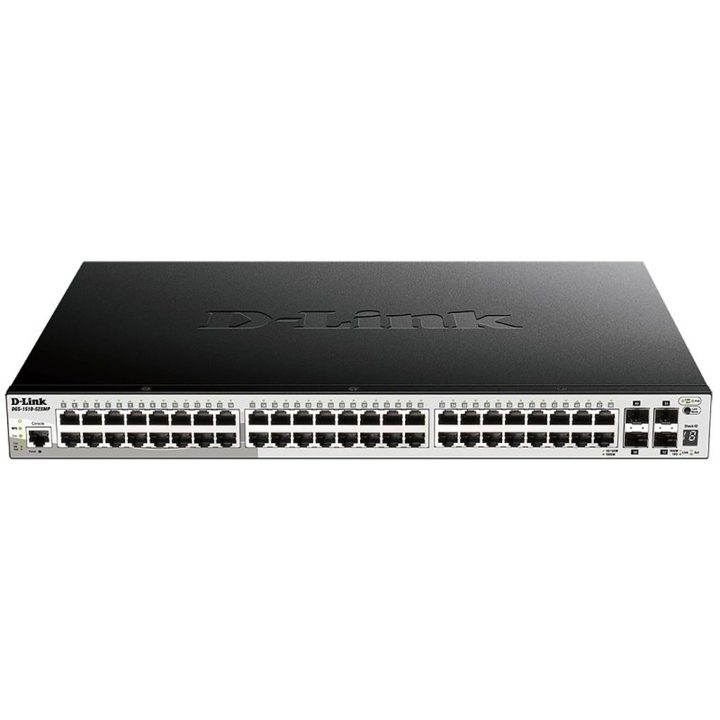 D-Link DGS-1510-52XMP Managed L3 Gigabit Ethernet (10/100/1000) Power…