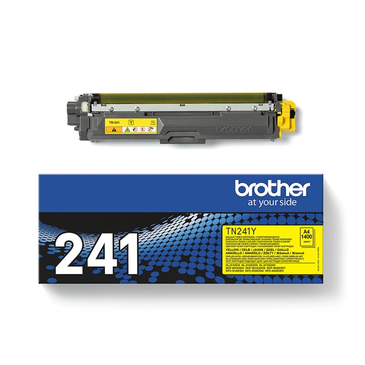 Brother TN-241Y cartucho de toner 1 unidade(s) Original Amarelo