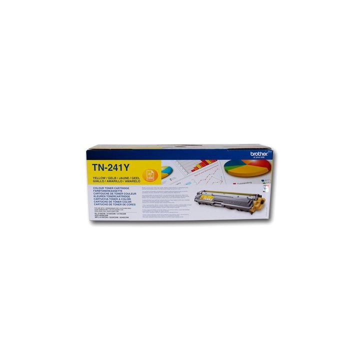 Brother TN-241Y cartucho de toner 1 unidade(s) Original Amarelo