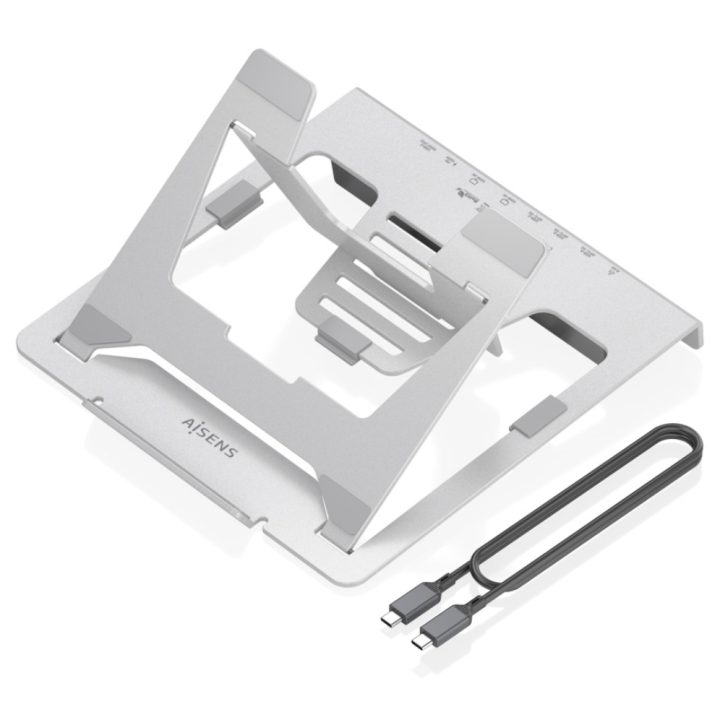 AISENS Suporte de Mesa Ajustável para Portátil / Tablet com Docking…