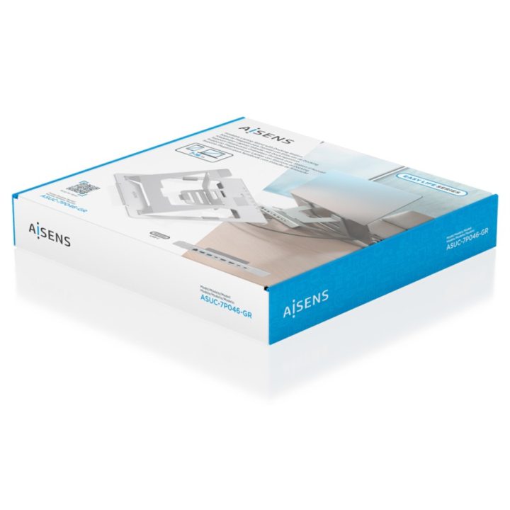 AISENS Soporte de Sobremesa Ajustable para Portatil / Tablet con…