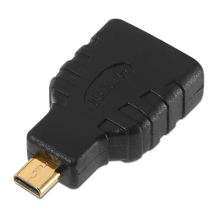 AISENS A121-0125 HDMI to Micro HDMI Gender Changer Cable Black
