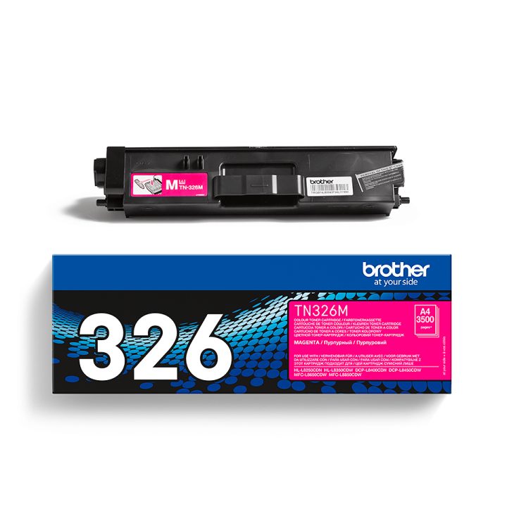 Brother TN-326M cartucho de toner 1 unidade(s) Original Magenta