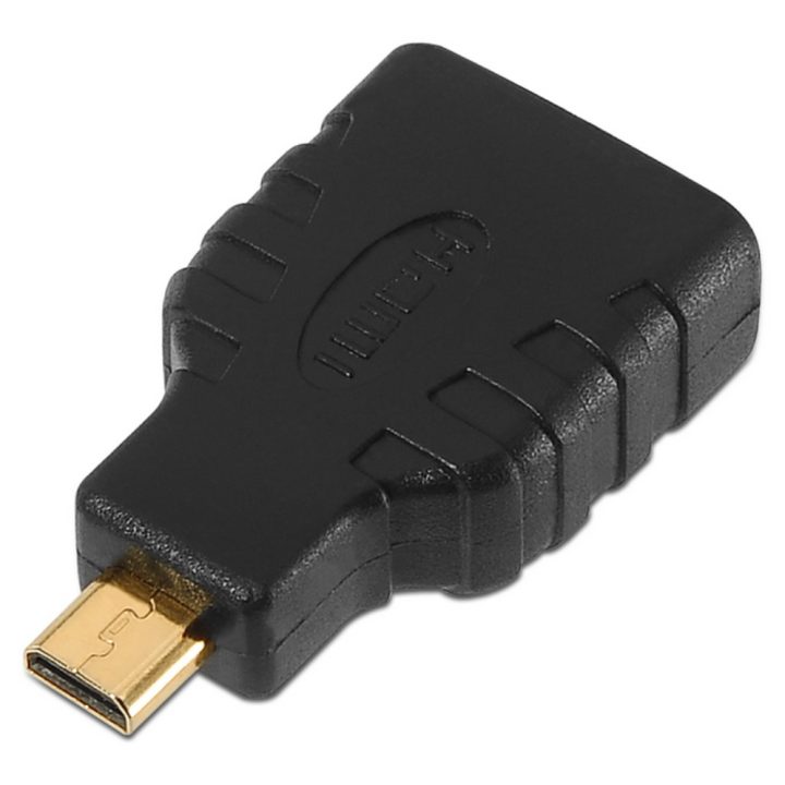 AISENS A121-0125 adaptador de género para cabo HDMI Micro HDMI Preto