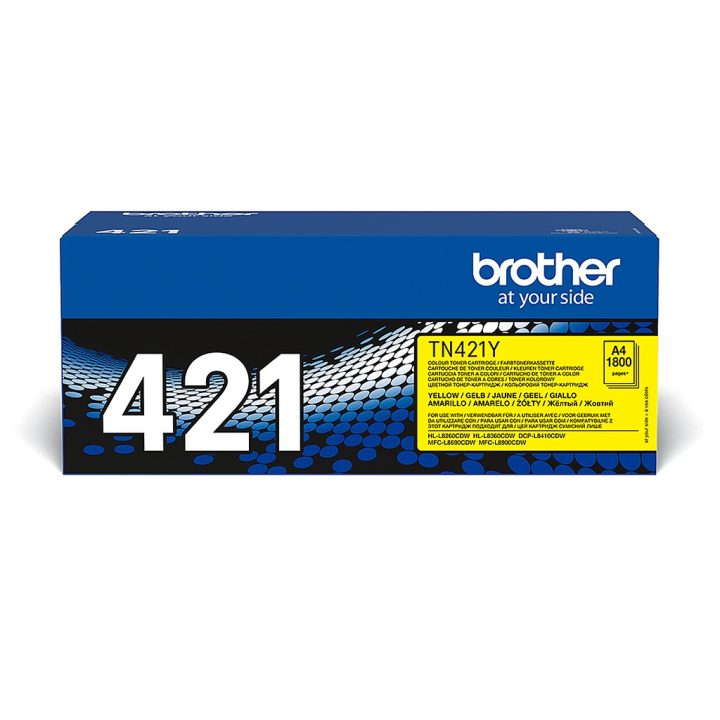 Brother TN-421Y toner cartridge 1 piece(s) Original Yellow
