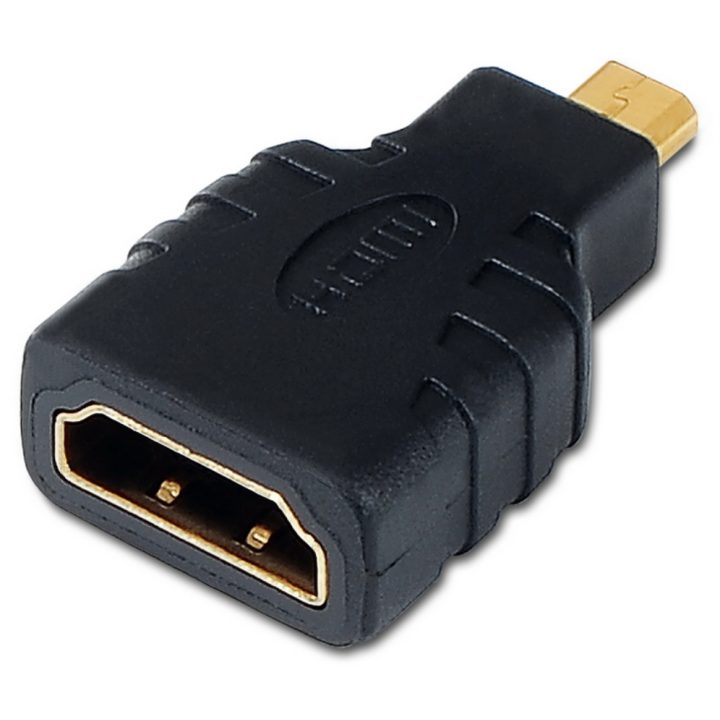 AISENS A121-0125 adaptador de género para cabo HDMI Micro HDMI Preto