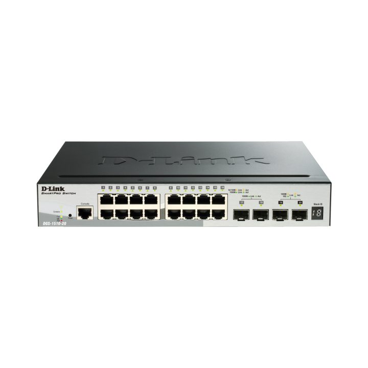 D-Link DGS-1510-52XMP Managed L3 Gigabit Ethernet (10/100/1000) Power…