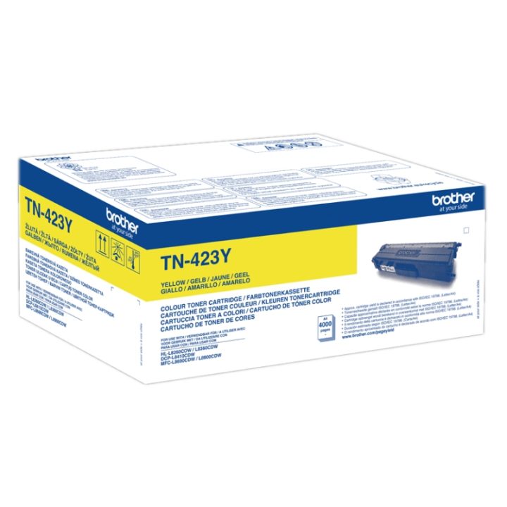 Brother TN-423Y cartucho de tóner 1 unidade(s) Original Amarelo