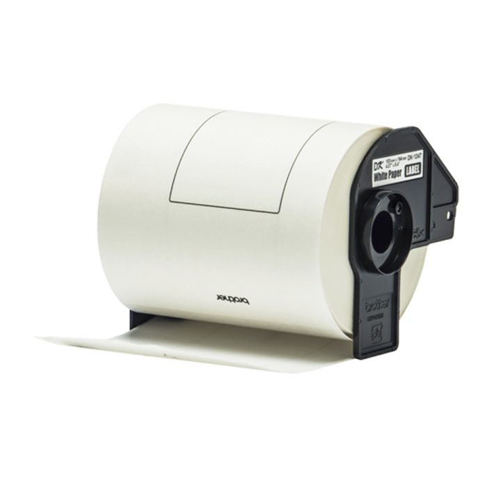 Brother DK-11247 Label Printer Tape Black on White