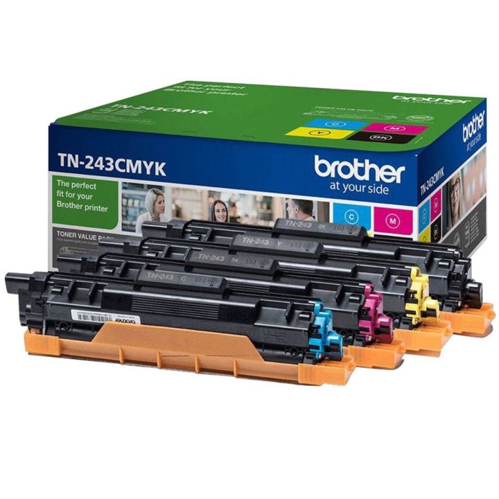 Brother TN-243CMYK Toner Cartridge 1 piece(s) Original Black, Cyan…