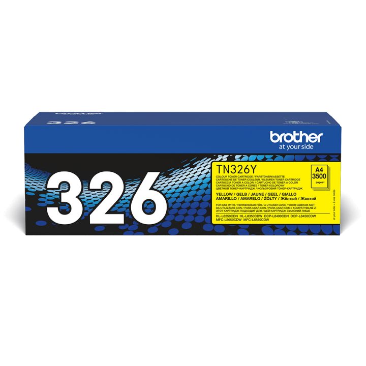 Brother TN-326Y toner cartridge 1 piece(s) Original Yellow