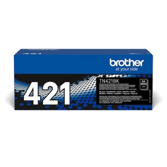 Brother TN-421BK cartucho de toner 1 peça(s) Original Preto