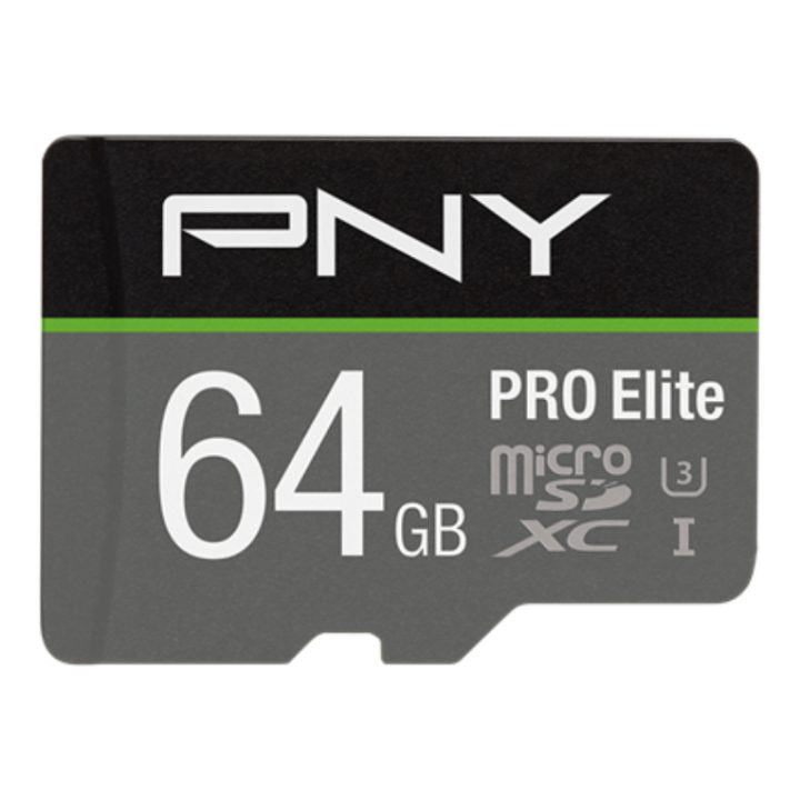 Cartão de memória micro SD Pny 64GB elite UHS-i C10 microSDXC…