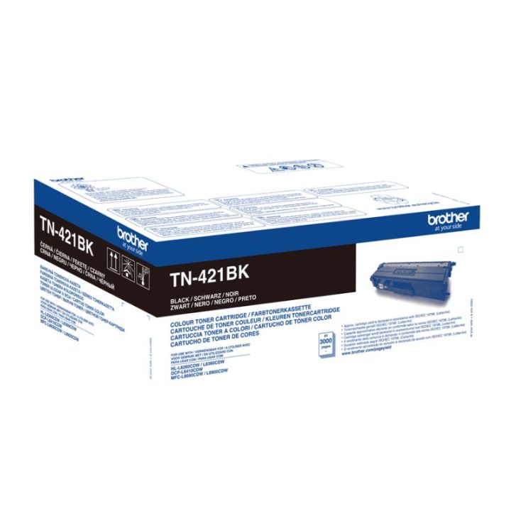 Brother TN-421BK cartucho de toner 1 peça(s) Original Preto