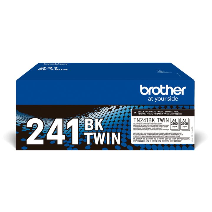 Brother TN-241BKTWIN Toner Cartridge 2 piece(s) Original Black